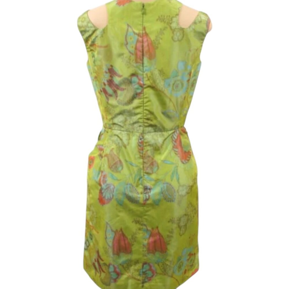 OSCAR DE LA RENTA Silk dress - Picture 6 of 7